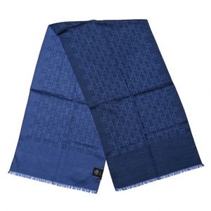 Gucci GG Logo wool and silk blend scarf